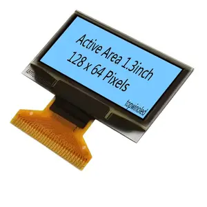 شاشة اوليد صغيرة بجودة عالية ١.٣ بوصة و١.٣ بوصة شاشة اوليد صغيرة ١٢٨×٦٤ SSD1306 شاشة اوليد ٣٠ سن I2C SPI شاشات صغيرة