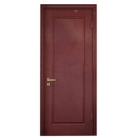 Porte en bois coupe-feu de 90 minutes pour bâtiment commercial et usage intérieur d'hôtel.
