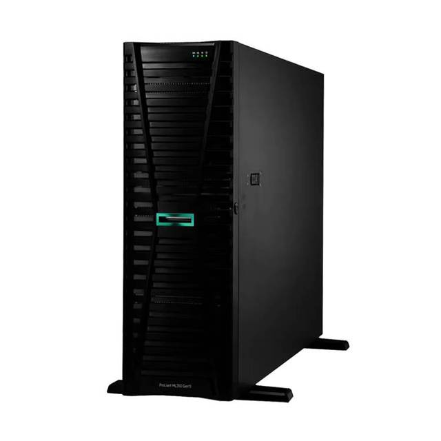 HPE ProLiant ML350 Gen11 4U Tower Server Intel Xeon-Platinum 8470 2.0GHz 52-Core 16GB/64GB Memory SSD Private Mold Stock