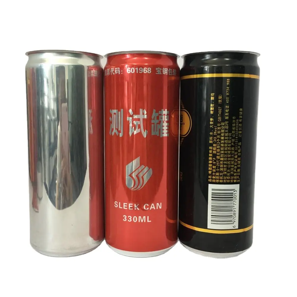 OEM2ピースメタルパッキング缶スリムなめらかな12オンス355ml 330ml 473ml500mlアルミニウムビール飲料コーラジュースエナジードリンクソーダ缶