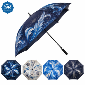 <b>Large</b> Golf <b>Umbrella</b> Factory Direct Supply Custom Printed Golf <b>Umbrella</b> Automatic Open Wind Resistant Rain <b>Umbrella</b> - Product Image 3