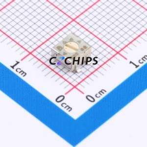 Resistencia Ajustable/Potenciómetro 3314G-1-500E SMD-3P, Resistencia de 4.5x4.5mm, 50 Ohm, 20%, 250mW, 100ppm ℃ - Product Image 1