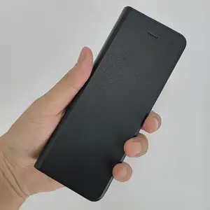 Чехол-книжка для Samsung Galaxy Z Fold 1, Ультратонкий чехол из углеродного волокна и кожи, противоударный чехол W20