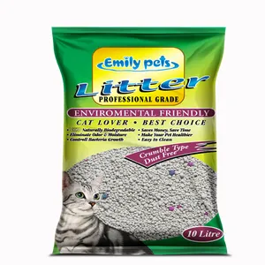 China grote OEM milieuvriendelijke duurzame stofvrije snelklonterende bentoniet kattenbakvulling fabriek rechtstreeks verkocht voor de Maleisische markt - Product Image 5