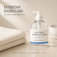 Désinfectant pour les mains sans parfum ni alcool en flacon pompe, OEM, marque privée, étiquette personnalisée, vente en gros, gamme d'hygiène des mains commerciale