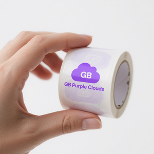 Tùy chỉnh tự dính không thấm nước in logo chết cắt cuộn nhãn dán vinyl bao bì nhãn cho khuyến mãi và sử dụng hàng tạp hóa - Product Image 2