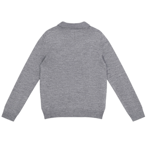 Maglione da Uomo Personalizzato 2025, Misto <span class=keywords><strong>Cashmere</strong></span>, Autunno Inverno, Zip 1/4, Collo Alto, Mezza Lavorazione a Maglia, Manica Lunga - Product Image 2