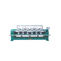 Machine à broder informatisée DS-1206CT à tête multiple et à tête unique pour vêtements plats, machine à tricoter pour chapeaux