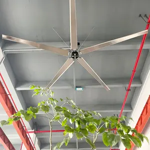 Ventilatore da soffitto industriale 24FT per magazzino/officina con certificazione CE/ventilatore da magazzino ventilatore a flusso assiale AC 3 anni DAWANG