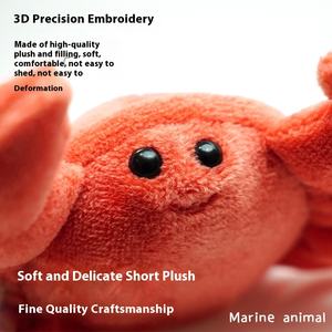 Juego de marionetas de dedo rellenas personalizadas, Mini Animal marino, juego de rol, marioneta de dedo de Animal divertido para niños, narración de cuentos - Product Image 3