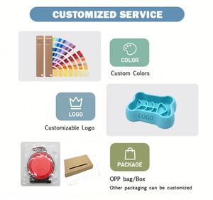 Tapis d'alimentation pour animaux de compagnie portable antidérapant de qualité alimentaire personnalisé, tapis de nourriture pour chiens imperméable en silicone - Product Image 6