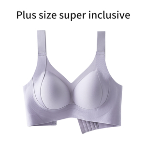 Soutien-gorge de haute qualité pour femmes, col en U, taille XL, extensible dans les quatre sens, respirant, avec bretelles réglables, soutien-gorge grande taille - Product Image 5