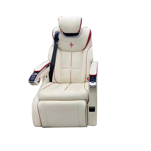Asiento Giratorio de Cuero con Calefacción Eléctrica de Lujo VIP para Tuning de RV, MPV, VAN, Campervan, Limusina, Sprinter, Vito, V250, Hiace, Vario, Via - Product Image 1