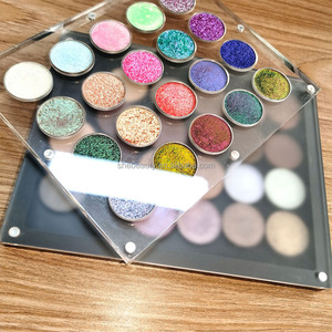 Tự làm Duochrome bóng mắt bảng <span class=keywords><strong>12</strong></span> Màu Nhãn hiệu riêng sắc tố cao Duochrome long lanh ánh sáng lung linh Matte trang điểm <span class=keywords><strong>Eyeshadow</strong></span> <span class=keywords><strong>Palette</strong></span> - Product Image 3