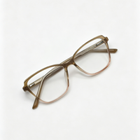 Montures de lunettes carrées fines, style professionnel, plusieurs couleurs
