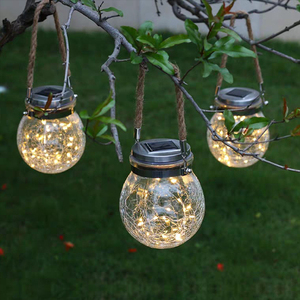Lámpara <span class=keywords><strong>Solar</strong></span> LED con Forma de <span class=keywords><strong>Bola</strong></span>, Lámpara <span class=keywords><strong>Solar</strong></span> para Exteriores Resistente al Agua, Luces Colgantes para Decoración de Jardín y Villa, <span class=keywords><strong>Luz</strong></span> de Ambiente con Energía <span class=keywords><strong>Solar</strong></span> - Product Image 1