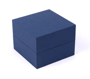 Design di lusso Logo personalizzato di alta qualità scatola di carta in pelle blu per <span class=keywords><strong>orologio</strong></span> da polso da uomo - Product Image 6