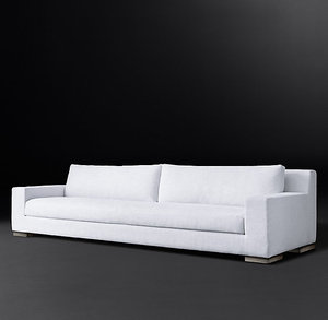 Rhohohill personnalisé luxe <span class=keywords><strong>tissu</strong></span> de lin blanc ensemble de canapés en bois massif rétro salon villa canapé meubles de salon ensemble de canapés - Product Image 1