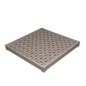 压铸铝凸起地板静电喷涂覆盖抗静电凸起地板