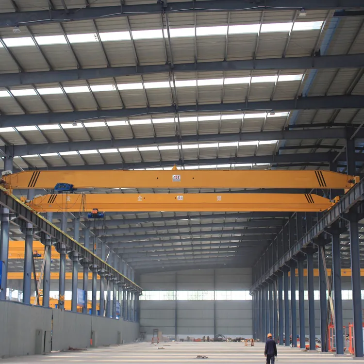 2024 professional 5 ton movable 3 ton electric hoist overhead bridge crane for sale