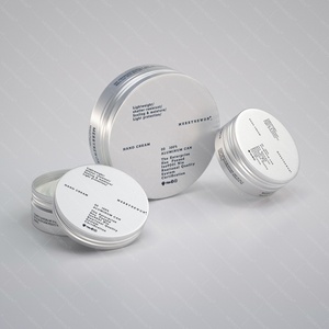 Envase de Aluminio para Crema de Manos con Serigrafía, Tarro de Aluminio Simple para Crema, Envase Metálico para Crema de Cuidado de la Piel - Product Image 2