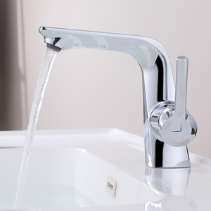 Eioiol duy nhất-lỗ núi sàn lưu vực vòi chải Hợp kim kẽm lõi gốm 5 năm bảo hành cho phòng tắm sử dụng - Product Image 1