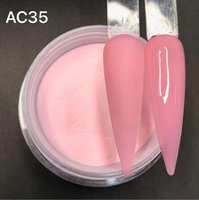 Poudre acrylique en vrac 22OZ en sachet Ema Dissolve Great pink Cover, poudre à ongles nude/rose/transparente, poudre à paillettes