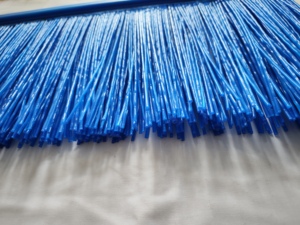 Nuova Spazzola di Ricambio per Spazzatrice, Striscia in Plastica con Filo d'Acciaio, Spazzole per Pulizia Stradale per Carrelli Elevatori, Alta Resistenza all'Usura - Product Image 4