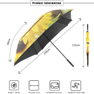 Calidad promocional <span class=keywords><strong>Comprar</strong></span> paraguas personalizado a granel con impresión de logotipo Uv Paraguas de golf irrompibles personalizados automáticos - Product Image 3