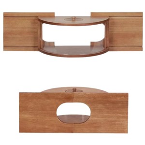 Ventana de madera para nido de pájaros, comedero para pájaros, ventana de observación ajustable, caja para pájaros colgante para interiores, casa para pájaros de madera maciza - Product Image 1