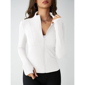Veste de sport à manches longues pour femme, fermeture éclair, UPF 50, légère, pour activités de plein air - Product Image 3