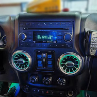 Pour Jeep Wrangler JK Ancien Modèle, Sortie d'air Turbo Avant, Éclairage Ambiant Intérieur 256 Couleurs, Amélioration et Modification