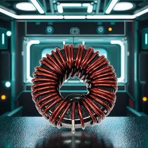 ملفات حثية ذات حلقة مغناطيسية من سلك النحاس المسطح عالي التيار، ملفات شحن لاسلكي، ملفات تثبيت لإمدادات الطاقة الكهربائية، ماركة RORE - Product Image 2