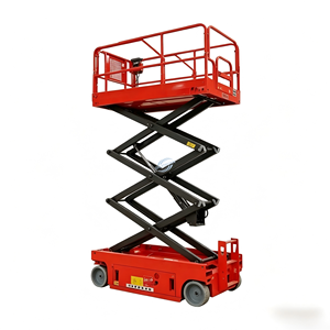 Plataforma Elevadora Hidráulica Eléctrica Pequeña, Mini Plataforma Elevadora de Tijera Móvil para el Hogar, Plataforma Elevadora de Tijera Autopropulsada sobre Orugas - Product Image 1