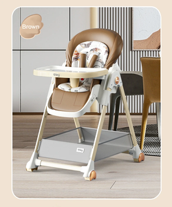 Silla Alta de Plástico Ajustable para Bebés y Niños Pequeños, Multifuncional 3 en 1 para Alimentación - Product Image 3