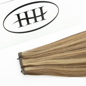 Disponibile Subito: <span class=keywords><strong>Capelli</strong></span> Umani Biondi Genius Weft 18in 20in 22in Super Double Drawn Biondo <span class=keywords><strong>Platino</strong></span> # 60 - Product Image 3
