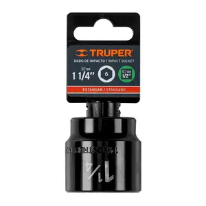 Juego de Llaves de Impacto BOX 6 de 1-1/4'', 6 Puntas, Accionamiento de 1/2'', TRUPER - Product Image 3
