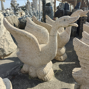 Jemima Statuette De Canard En Pierre | Décoration De Jardin En Plein