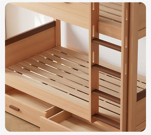 <span class=keywords><strong>Lit</strong></span> superposé à deux étages en bois massif Offre Spéciale <span class=keywords><strong>avec</strong></span> <span class=keywords><strong>rangement</strong></span> en escalier pour chambre de garçon salon école ou hôpital - Product Image 6