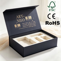 Boîte en carton rigide à fermeture magnétique personnalisée pour appareils électroniques, accessoires de téléphonie mobile et étuis pour appareils haut de gamme