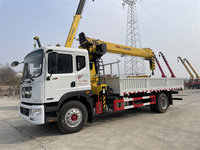 Camion grue télescopique 4*2 8 tonnes HYVA, nouvelle grue à vendre