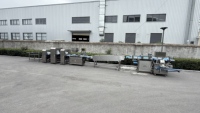 Système de transformation de la farine Roujiamo, fabrication automatique de pain, haute capacité 3000 pièces/h