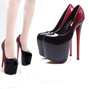 Zapatos de Plataforma Personalizados de Última Moda, Tacones de Aguja de 19 CM, Zapatos de Fiesta para <span class=keywords><strong>Club</strong></span> Nocturno, Zapatos de Tacón Alto para Bailarina Exótica, Zapatos de Mujer de Talla Grande - Product Image 5