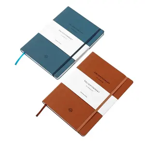 Logo personalizzato Stampa variopinta legante planner notebook copertina morbida journal