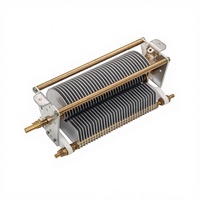 Condensateur à air à variable unique Jing 25pF-1400pF, réglage latéral, boîtier en aluminium, modèle JEC-1400AR 1000V pour l'électronique