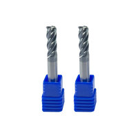ZCC carbure CNC fraise en bout PM-4R-D3.0R0.2-H revêtement fraise quatre points tige droite circulaire arc fraise en bout CNC fraise en bout
