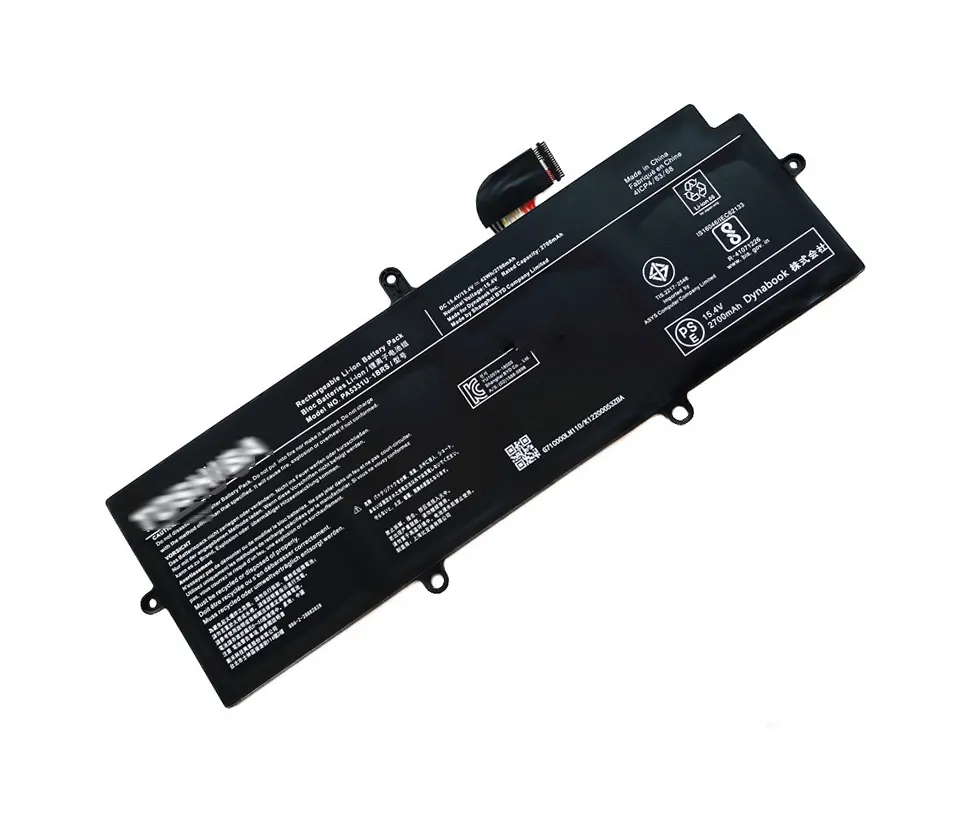 Batterie d'ordinateur portable PA5331U-1BRS, 15.4V, 42wh, 2728mAh, pour Toshiba Portege, série A30-E, A30-E-10N, A30-E-120