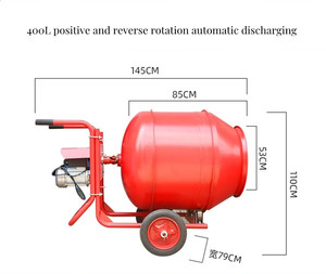 Máy trộn bê tông tự tải hiệu quả cao xây dựng khối lát gạch rỗng Máy làm gạch với thành phần lõi động cơ - Product Image 5