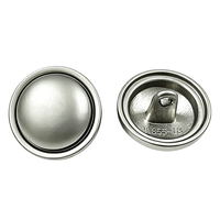 Boutons en alliage de zinc personnalisés en gros CF, fabricant de quincaillerie métallique pour vêtements, accessoires vestimentaires de haute qualité, faible MOQ