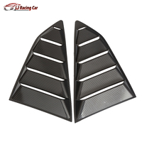 Couvre-vitre de voiture Look carbone Exetrior arrière Lève-vitre latérale de voiture Accessoires de voiture pour Chevrolet Chevy Camaro 2016-2022